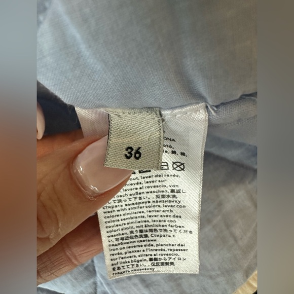 The Tiny Big Sister “Rodeo Roses” Blue Floral Quilted Jacket - Picture 12 of 12